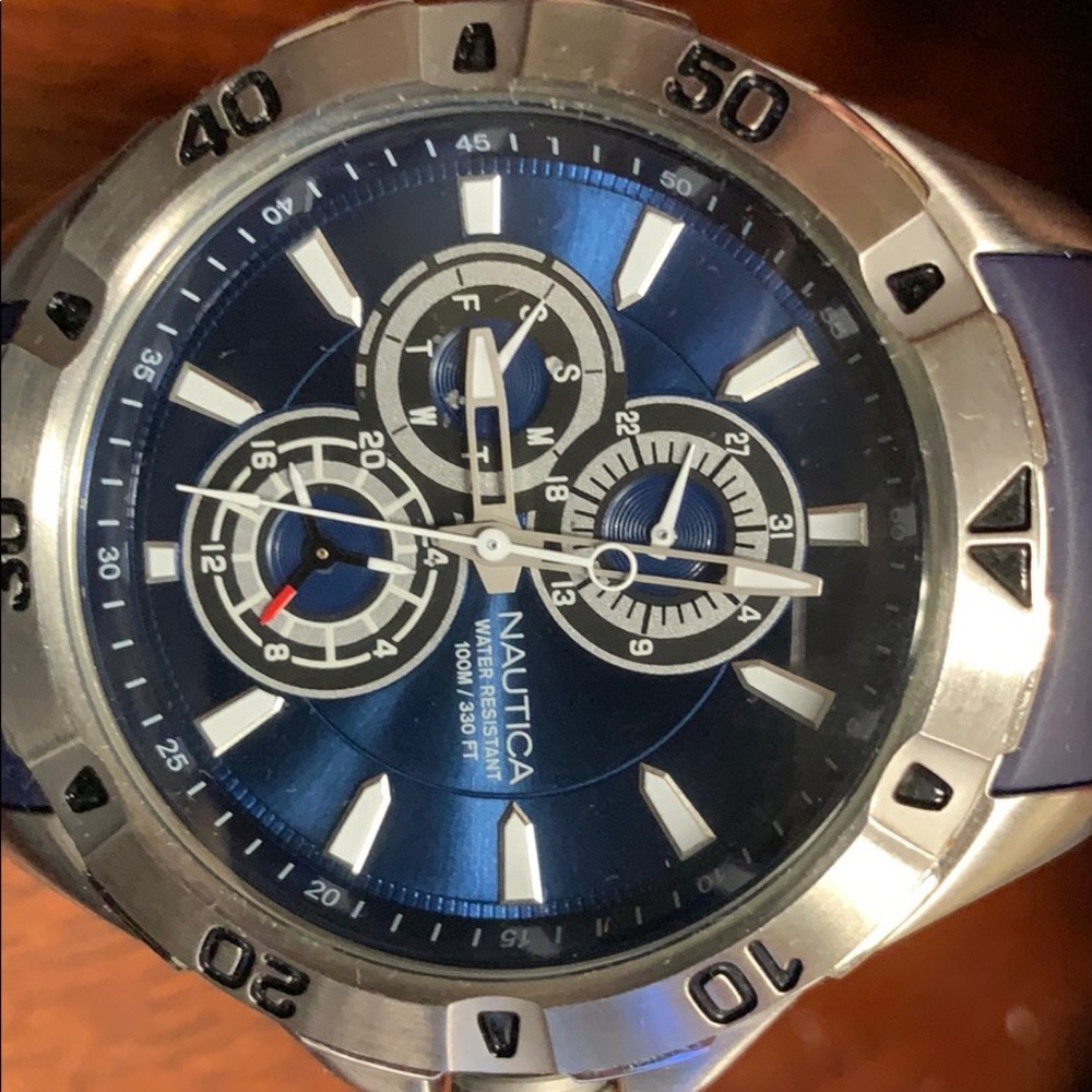 Nautica men’s watch. Used like new